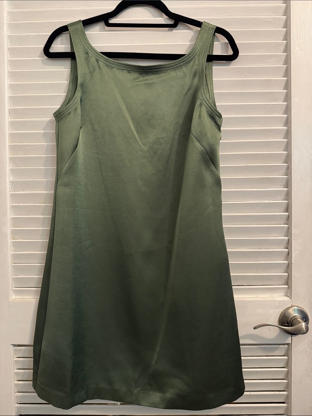 NWT REBECCA TAYLOR  A-Line Dress in Olive Green